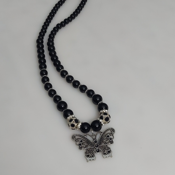 Butterfly necklace 🖤 - Picture 7 of 11